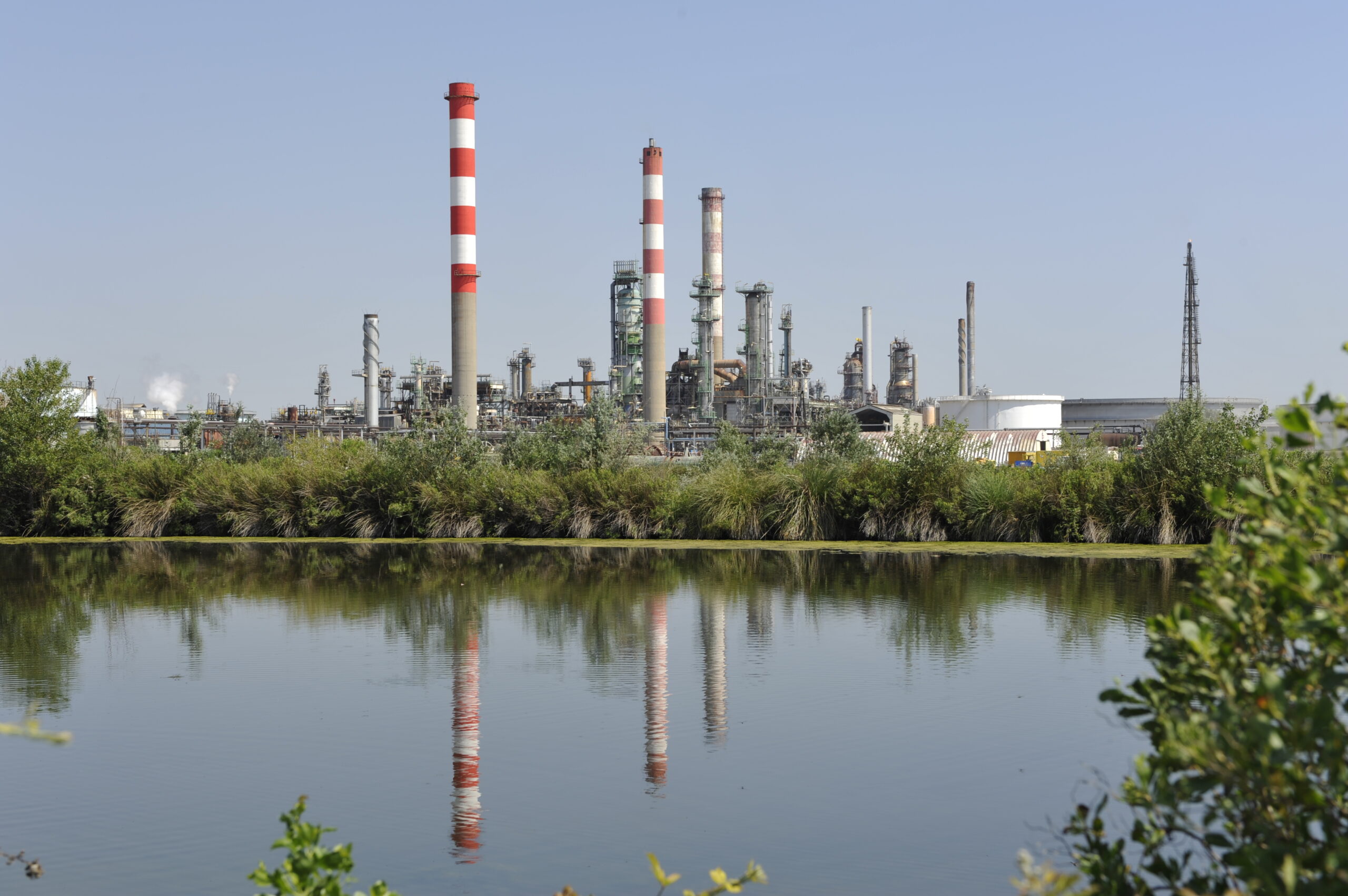 The Esso Fos-sur-Mer Refinery in Southern France